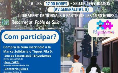 3ª Marxa Solidària per l’Autisme a Silla | AESI y TEAyudamos